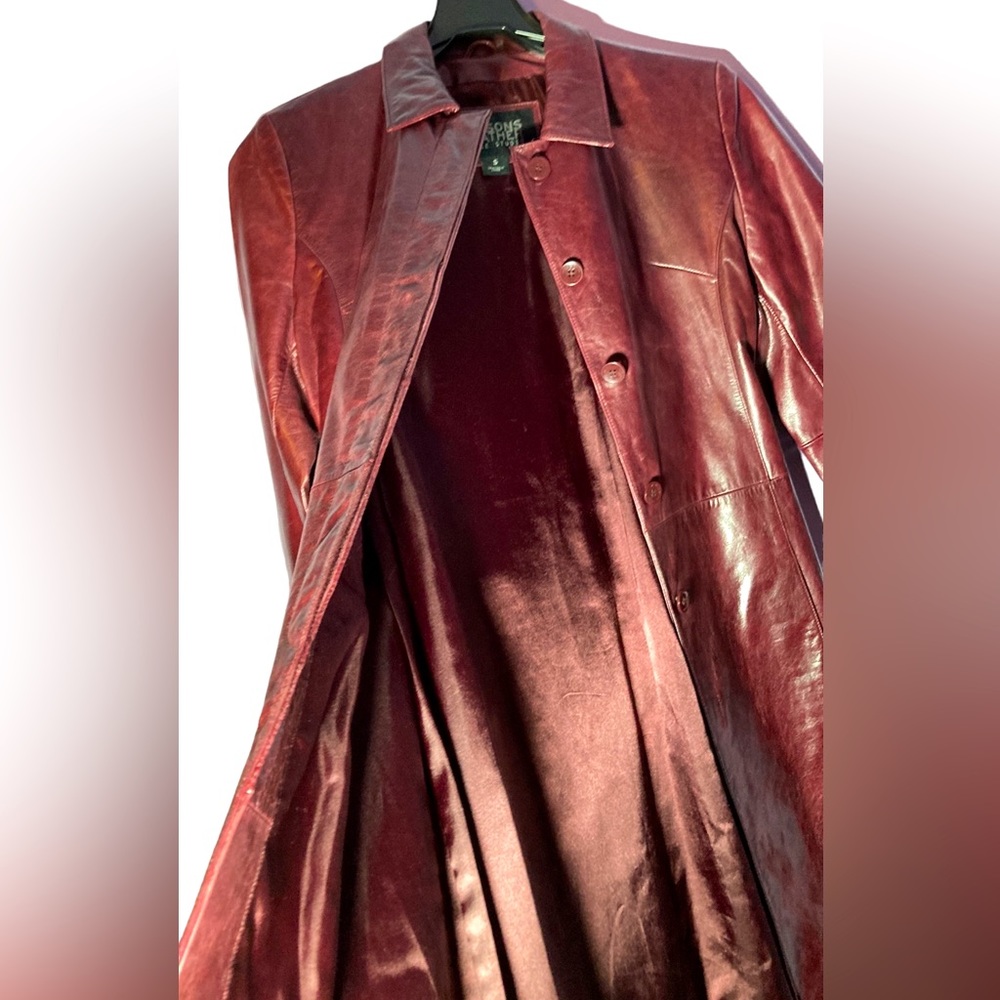 Vintage Wilson’s 70s brown leather jacket for ladies